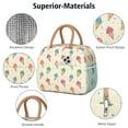 thumbnail image 4 of Lunch Bag Lunch Box for Women Reusable Insulated Lunch Bags,Water-Resistant Fun Ice Cream Cooler Lunch Tote Bag, Large Capacity for Work Travel Picnic, 4 of 6