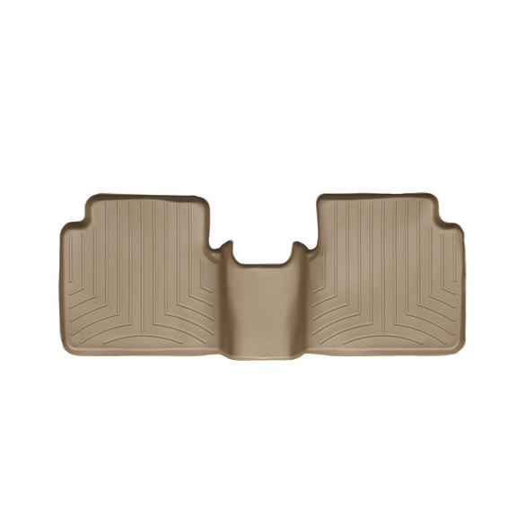 WeatherTech Custom Fit FloorLiners compatible with 1998-2002 Honda Accord - 2nd Row, Tan