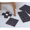 thumbnail image 3 of Non-slip Furniture Pads Multifunction Black Self Adhesive Floor Protector Mat Leg Table Chair Sofa Rubber Feet, 3 of 4