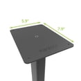thumbnail image 2 of Kanto ST34 34 Soportes universales para altavoces de suelo para altavoces de estantería de hasta 30 libras | Sonido mejorado | Gestión de cables ocultos | Diseño atemporal | Par | Acero negro con base, 2 of 5