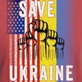 thumbnail image 3 of CafePress - Save Ukraine! America Supports Ukraine T Shirt - Mens Comfort Colors Shirt, 3 of 5