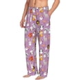 thumbnail image 6 of Susaid Lovely Animals Print Mens Pajama Pants Set Sleep & Lounge Pants, PJ Bottoms with Pockets and Button Fly-Medium, 6 of 6
