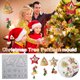 thumbnail image 1 of Navidad estrella de cinco puntas árbol de Navidad molde de silicona DIY colgante suministros Wmkox8yii gf11759, 1 of 9