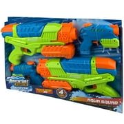 Adventure Force Water Strike Aqua Squad Water Blaster Value Set, 4-Pack
