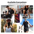 Bingfone A Bright Abstract Pattern Men's Tank Tops Workout Sleeveless