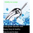 thumbnail image 5 of Kenbutsu Cuchara para hielo, 12 oz, 11 pulgadas, mediana, de acero inoxidable, para alimentos, para cocina, fiesta, bar, boda, duradera y resistente, apta para lavavajillas., 5 of 5
