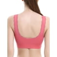 thumbnail image 3 of Fymall Women's Lace Adjustable Front Cross Bra Vest Wireless Push Up Bra, 3 of 4