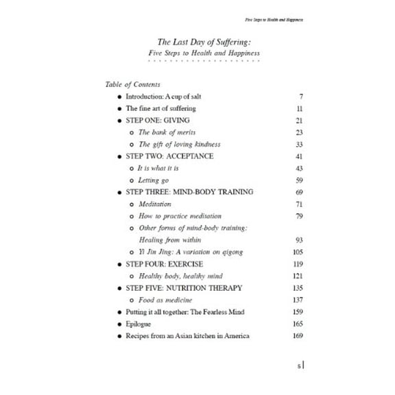 Pre-Owned The Last Day of Suffering: Five Steps to Health and Happiness Paperback