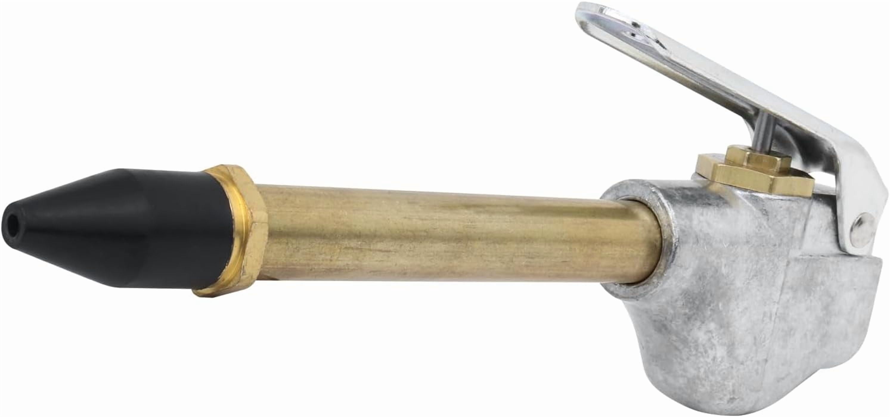 MKEUDQ-Lever-Style Grip Industrial Air Blow Gun with Rubber Tip, 1/4" NPT, S-153
