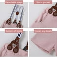 thumbnail image 4 of ZOEREA Baby Boy Clothes Suits, Toddler Boy Short Sleeves Shirt+ Suspender Pants Outfit Sets Gentleman Wedding Suit 1-5 Years, 4 of 11