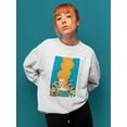 thumbnail image 2 of Pastell Blond Woman Sweatshirt Women's -Hulya Ozdemir Designs, Female Large, 2 of 4