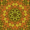 thumbnail image 1 of Ahgly Company Machine Washable Indoor Square Transitional Mahogany Brown Area Rugs, 4' Square, 1 of 7