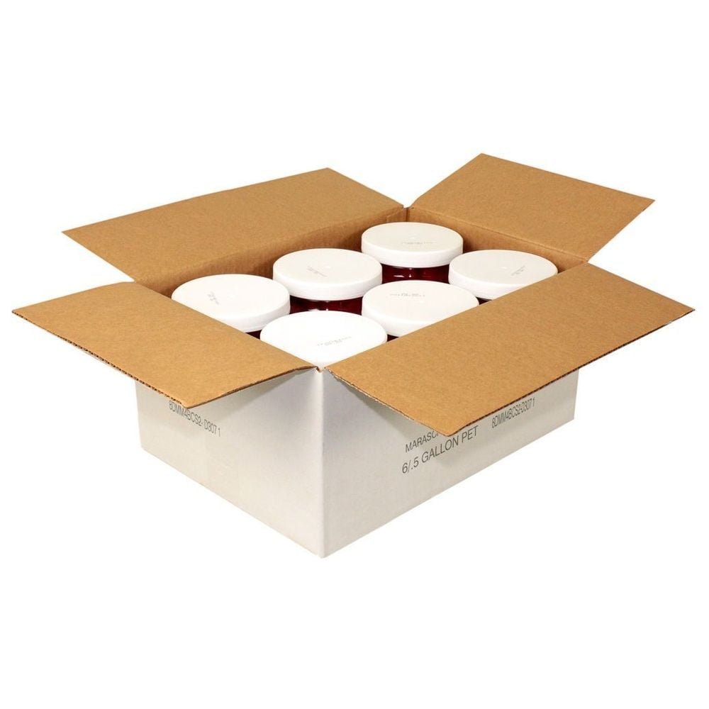 Commodity Cherries Maraschino Large Cherry Halves, 0.5 Gallon -- 6 per Case.