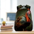 thumbnail image 5 of Lightweight Backpack Thanksgiving Turkey School Bag Travel Laptop Daypack for Men Women Casual Rucksack, 5 of 6