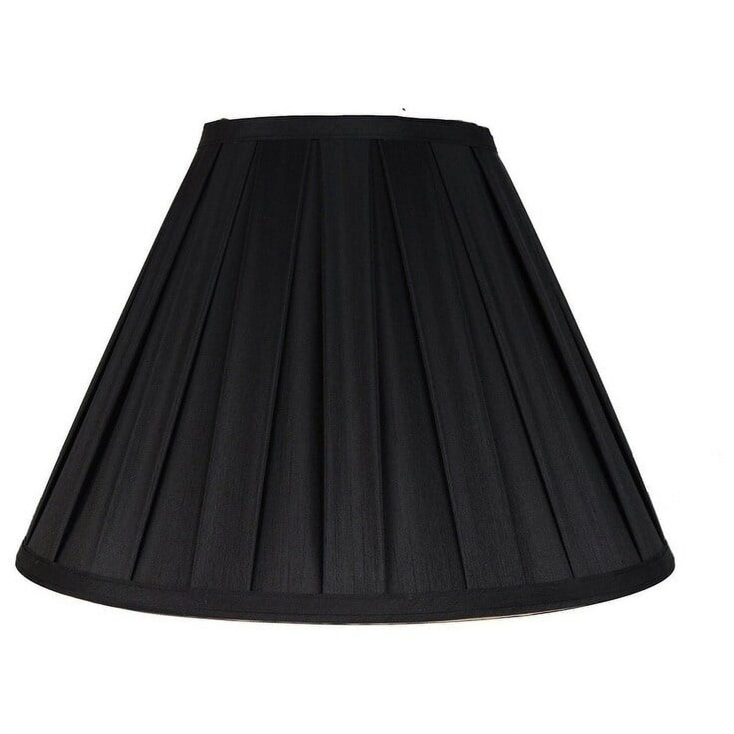 Urbanest Empire Box Pleat Lamp Shade, 8x16x11", Off White