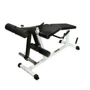 Deltech Fitness Leg Extension/Leg Curl Machine Model #DF807, Olympic or Standard Weight Plates