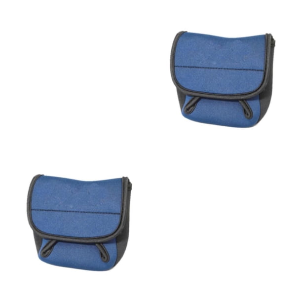 Eigraketly Carrete de pesca al aire libre Bolsa protectora Reutilizable Anti-rasguño Baitcasting Bolsa Bobina Protector de bolsillo Type1 NO1