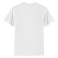 thumbnail image 6 of Mens Core Blend Cotton/Polyester Tee Shirt White M, 6 of 6