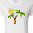 thumbnail image 4 of Inktastic Palm Trees with Cute Smiling Sun Women's T-Shirt, 4 of 5