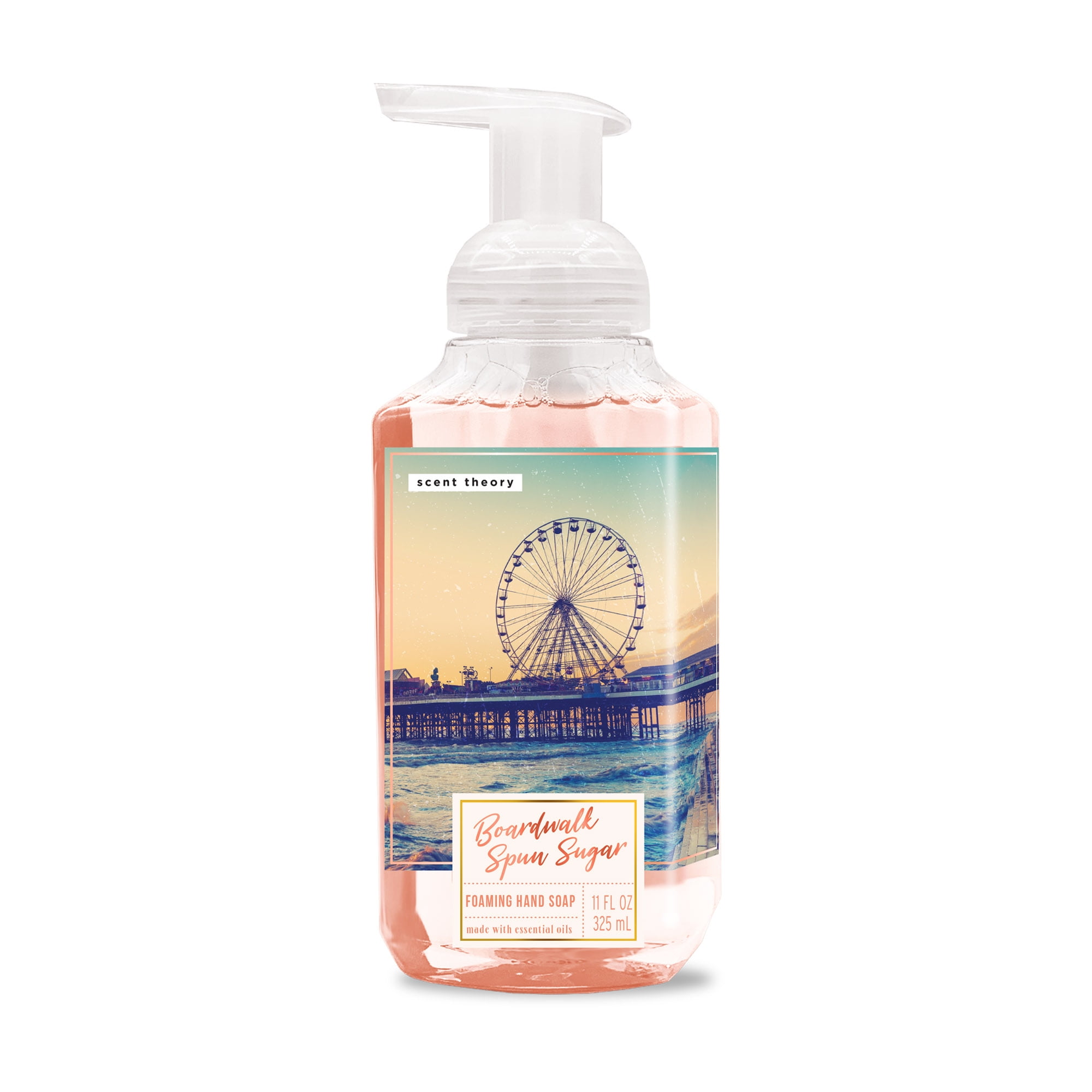 Scent Theory Foaming Hand Soap, Boardwalk Spun Sugar, 11 fl oz