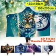 thumbnail image 1 of de invierno de franela de felpa alta portátil con capucha de 2 capas 130 x 150 lobo púrpura D (130 x 150) esquí esquí Gafas de esquí, 1 of 5