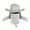 Light Grey, variant on Toptie Unisex Summer Outdoor Wide Brim Mesh Bucket Sun Hat Adjustable Neck&Face Flap Cap Fishing Boonie Hat w/ Face Cover-Light Grey