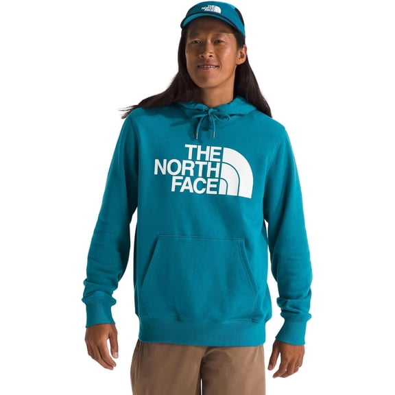 The North Face NF0A7UNL804 Men Blue White Half Dome Pullover Hoodie Large NCL317