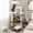 Brown, variant on 71" Tall Cat Tree Modern Wood Cat Tower w/ Multi-Layer Platform, Heavy Duty Stand for Large Cats 20 lbs with Sisal Scratching Posts, Self Groomer, Pet Condo and Washable Cushions, Adult Furniture