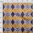 thumbnail image 3 of oneOone Cotton Cambric Mustard Yellow Fabric Check Craft Projects Decor Fabric Printed By The Yard 42 Inch Wide, 3 of 4