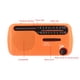thumbnail image 5 of Radio de emergencia Manivela Radio solar 1200 mAh Banco de energía portátil recargable Linter MABOTO Equipo de radio, 5 of 7