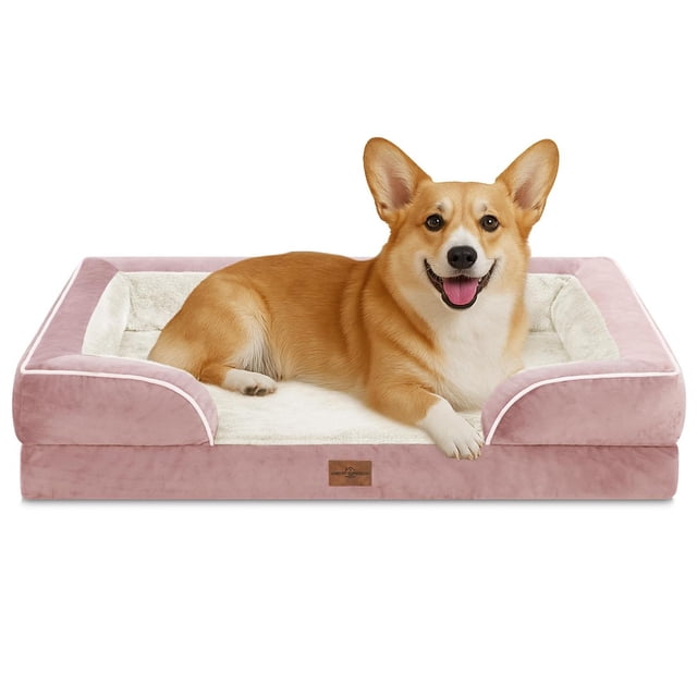 Cama Ortopédica Para Perros Comfort Expression Impermeable con Funda Lavable y Base Antideslizante P