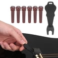 thumbnail image 4 of Guitar Pin Puller Cocobolo Bridge Pins Cocobolo Wood Acoustic Guitar Pegs for Electric Basses for Electric Guitars ANGGREK Otros, 4 of 8