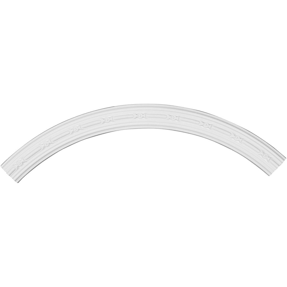 40 3/8'OD x 35 1/2'ID x 2 1/2'W x 3/4'P Medea Ceiling Ring (1/4 of complete circle)
