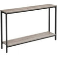 thumbnail image 3 of HOOBRO Console Table 47.2" Narrow Skinny Table Industrial Entryway Living Room Hallway BF20XG01G1, 3 of 5