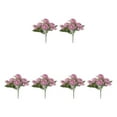 thumbnail image 4 of ZheElen Long-lasting Durability Easy To Clean Artificial Flower Arrangement For Wedding Decoration Realistic Appearance purple 3Set, 4 of 6