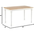 thumbnail image 6 of Damen Country Rectangular Dining Table, 6 of 13