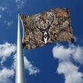 thumbnail image 3 of Milwaukee Basketball Buck's Bold Camo Design 3x5 Indoor/Outdoor Banner Flag, 3 of 6
