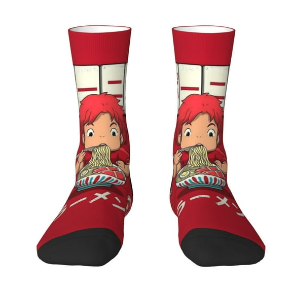 Pony-o Long Socks Adult Cartoon Crew Socks Casual Socks For Women Men Youth