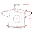 thumbnail image 6 of Oversized Hoodie Blanket Sweatshirt Sherpa, 6 of 7