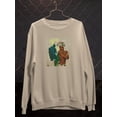 thumbnail image 3 of Woman Strong Ii Sweatshirt Women -Alonzo Saunders Designs, Female Small, 3 of 4