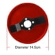 thumbnail image 5 of Cabezal de disco para deshierbe de cortadora | Accesorio multifuncional para eliminación de óxido y limpieza de suelos | Hierro y PP duradero | Compatible con máquinas deshierbadoras para campo de, 5 of 9