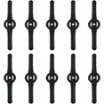 thumbnail image 1 of 10 piezas Cuchillas para cortadora de césped Accesorios para cortadora de césped de jardín, Cuchillas de repuesto de plástico, Herramientas de jardín, Pequeño agujero de 5 mm, para cortacésped de jard, 1 of 5