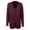 Wine-03, variant on HTNBO Women's Chunky Knit Cardigan Sweaters Button Down Open Front Oversized Jacket Fall Coat Outerwear