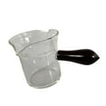 thumbnail image 4 of WeiLaiKeQi Espresso Glasses Coffee Measuring Cup Mini Measuring Cup Double Spout Versatile Sauce Pitcher Espresso Glass for Daily Use C, 4 of 9