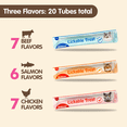 thumbnail image 3 of Puddonio Mixed Flavor Lickable Wet Cat Treats, 0.5 oz Tubes (20 ct), 3 of 9