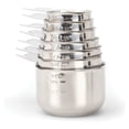 thumbnail image 1 of 2lbDepot Copper Plated Measuring Cups, Premium 18/8 Stainless Steel Metal, Stackable, 1 of 8