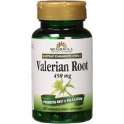 Valerian Root 450mg Extract 60 Caps by Windmill