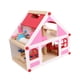 thumbnail image 5 of Casa de muñecas de madera Villa fácil de montar Casa de simulación DIY Juguete de simulación para niñas de 3 años en adelante Regalo para niños, 5 of 9