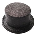thumbnail image 1 of Sombrero de copa dorado y rosa para fiesta de Halloween, sombrero de jazz, sombrero de copa para niños, sombrero de mago, sombrero negro para espectáculos de baile y maquillaje., 1 of 5
