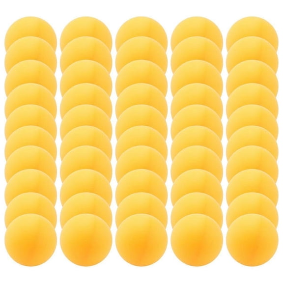 50 x celluloid 40 mm table tennis training balls, ping pong balls, Yelow/White Random